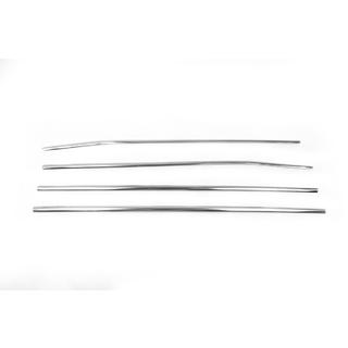 Fensterleisten Chrom (4 Stk, Edelstahl) Toyota Auris 2007-2012 Foto 2