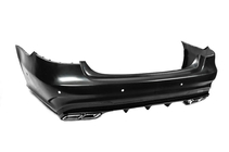 Mercedes E-class W212 2009-2016 Heckstoßstange mit Diffusor E63 AMG (2013-2016) Foto 2