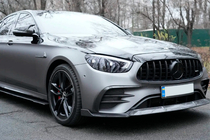 Mercedes E-class W213 2016-2023 Carbon Abdeckungen für vordere Kotflügel Foto 1