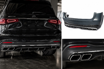 Mercedes GLS X167 2019- Heckstoßstange mit Diffusor AMG GLS63 Foto 1