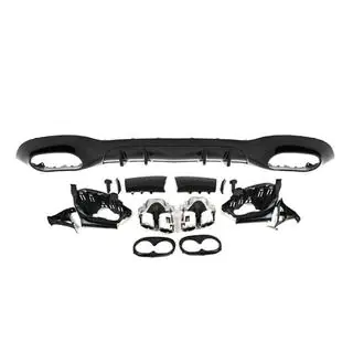 Heckdiffusor mit Endrohren (Design A45 SD type-A) Foto 1
