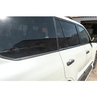 Fensterleisten Chrom (6 Stk, Edelstahl) Toyota Land Cruiser 200 2007-2021 Foto 3