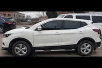 Nissan Qashqai 2014-2021 Seitliche Rohre (2017-2021, 2 Stk., Edelstahl) Foto 5