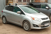 Ford C-Max/Grand C-Max 2010-2019 Dachträger für glattes Dach (2 Stk, Asaf V4) Foto 5