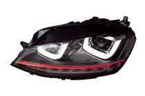 Volkswagen Golf 7/E-Golf 2012-2020 Frontscheinwerfer Red-V2 (2012-2017, dynamischer Blinker, 2 Stk.) Foto 2