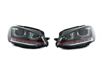 Volkswagen Golf 7/E-Golf 2012-2020 Frontscheinwerfer Red-V2 (2012-2017, dynamischer Blinker, 2 Stk.) Foto 3