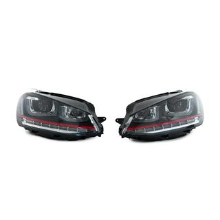 Frontscheinwerfer Red-V2 (2012-2017, dynamischer Blinker, 2 Stk.) Volkswagen Golf 7/E-Golf 2012-2020 Foto 3