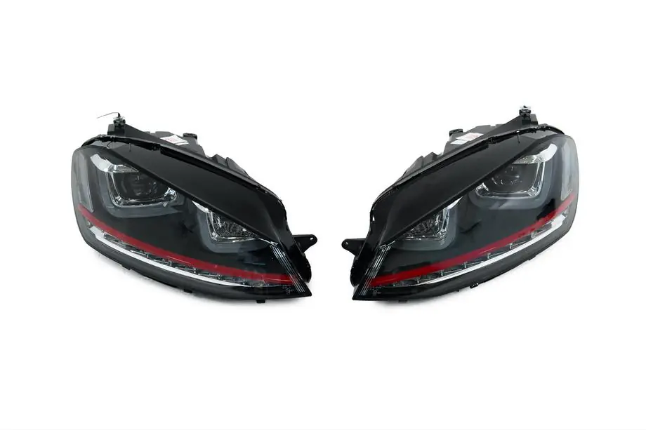 Volkswagen Golf 7/E-Golf 2012-2020 Frontscheinwerfer Red-V2 (2012-2017, dynamischer Blinker, 2 Stk.) Image