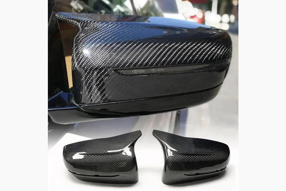 BMW 4 Series G22/23/26 2020- Spiegelkappen M-Look V2 (Carbon) Image