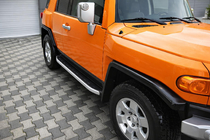 Toyota FJ Cruiser 2006-2022 Seitenschweller Fullmond (2 Stk., Alu) Foto 1