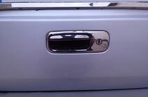 Volkswagen Caddy 2004-2010 Kofferraumgriff Abdeckung Edelstahl Carmos - Türkischer Edelstahl Foto 1