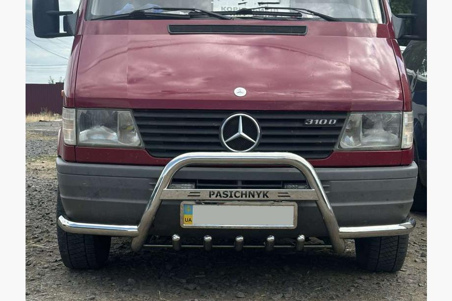 Mercedes Sprinter W901/902/903/904/905 1995–2006 Frontschutzbügel Exclusive (Edelstahl) Foto 5