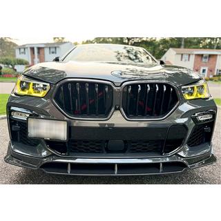 Frontstoßstange Lippe Carbon V1 (für M-Sport, 2018-2022) BMW X6 G06 2019–2027 Foto 2