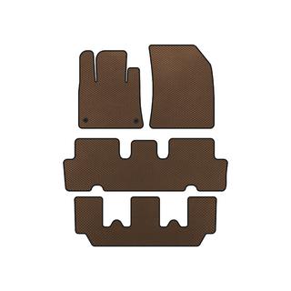 EVA Fußmatten V1 (3 Reihen, Braun) Citroen C-4 Picasso 2013–2022
