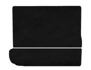 Citroen C-4 Picasso 2013–2022 Textile Kofferraummatte Premium (3. Reihe umgeklappt, Schwarz) Foto 1