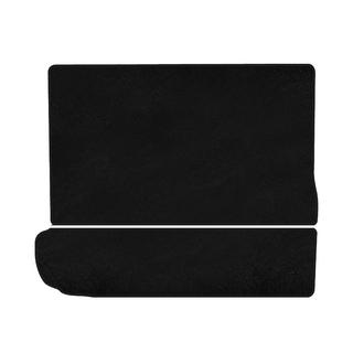 Textile Kofferraummatte Premium (3. Reihe umgeklappt, Schwarz) Citroen C-4 Picasso 2013–2022