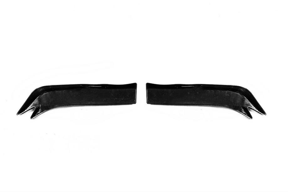 Universelle Flap Seitenschweller-Aufsätze Typ-E (2 Stk, Schwarz Glanz, ABS-Kunststoff) Foto 8