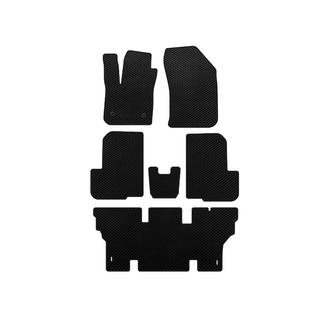 EVA Fußmatten (3 Reihen, 7-Sitzer, Schwarz) Dacia Lodgy 2012-2022