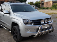 Volkswagen Amarok 2010-2022 Frontbügel WT003 (Edelstahl) Foto 7