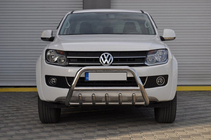 Volkswagen Amarok 2010-2022 Frontbügel WT003 (Edelstahl) Foto 4