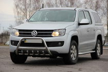 Volkswagen Amarok 2010-2022 Frontbügel WT003 (Edelstahl) Foto 3