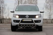 Volkswagen Amarok 2010-2022 Frontbügel WT003 (Edelstahl) Foto 2