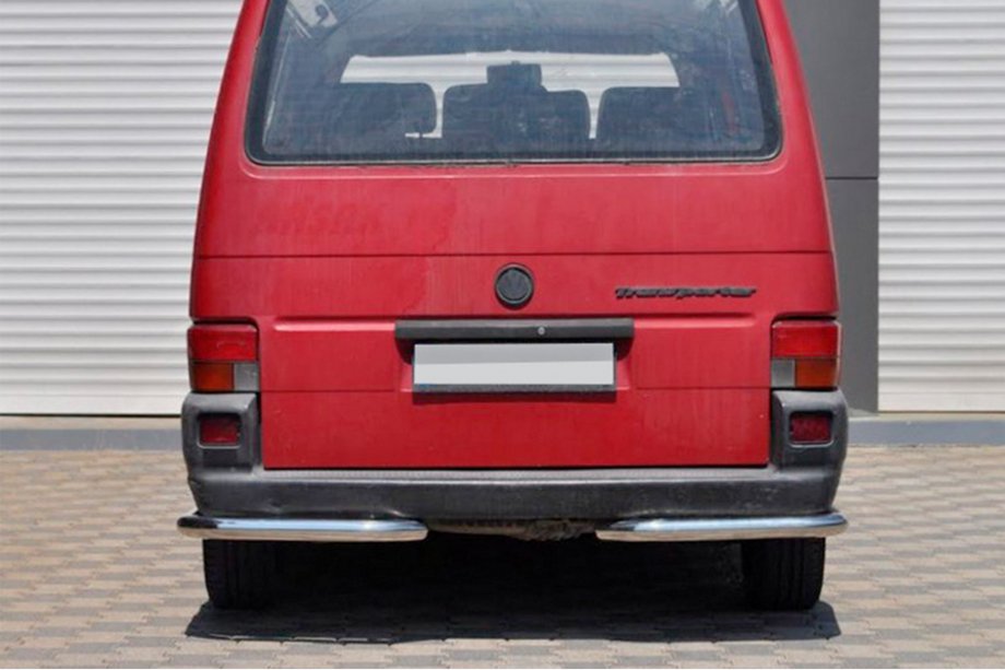 Volkswagen T4 Caravelle/Multivan 1990–2003 Hintere Eckschutzrohre AK003 (2 Stk., Edelstahl) Image