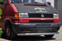 Volkswagen T4 Caravelle/Multivan 1990–2003 Frontschutzbügel ST008 (Edelstahl) 60mm Foto 1