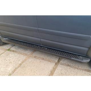 Trittbretter X5-Typ schwarz (2 Stk., Alu) Volkswagen T5 Caravelle 2004-2010 Foto 3