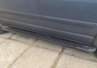 Volkswagen T5 2010-2015 Trittbretter X5-Typ schwarz (2 Stk., Alu) Foto 3