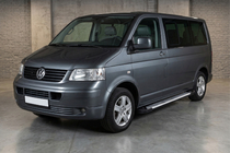Volkswagen T5 Caravelle 2004-2010 Seitenschweller Line-Typ (2 Stk., Alu) Langer Radstand Foto 1