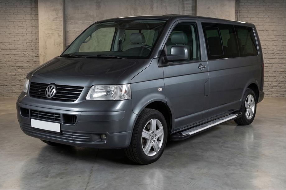 Volkswagen T5 Caravelle 2004-2010 Seitenschweller Line-Typ (2 Stk., Alu) Langer Radstand Image