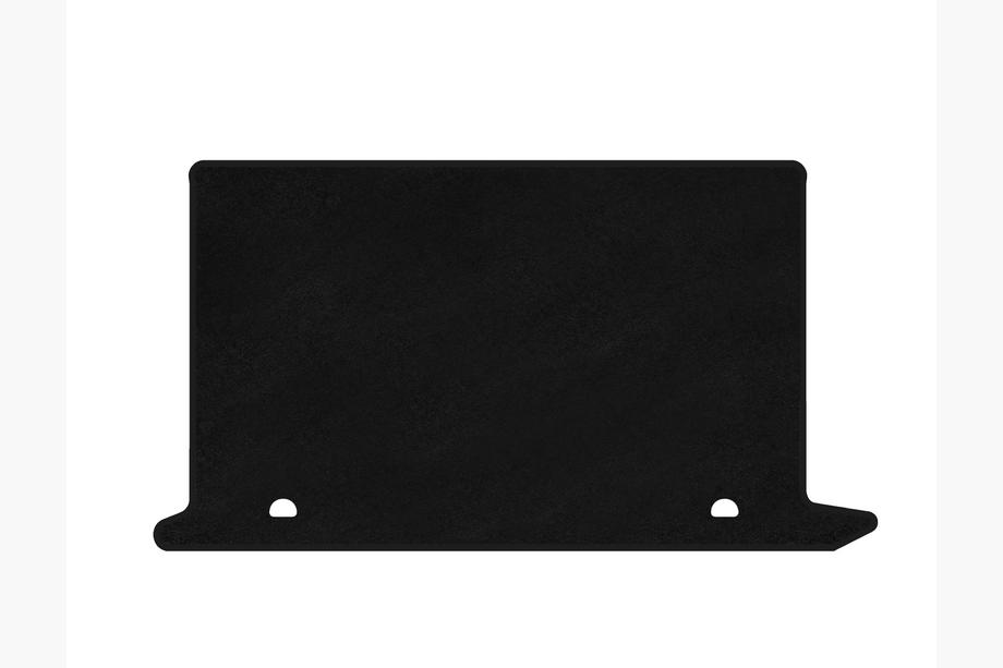 Fiat Doblo II 2010-2022 Kofferraummatte Textil Premium V2 (Schwarz) Image