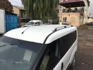 Fiat Doblo II 2010-2022 Dachreling CROWN (grau matt) Foto 5