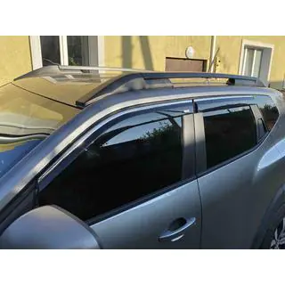 Windabweiser mit Chromleiste (4 Stk, Niken)