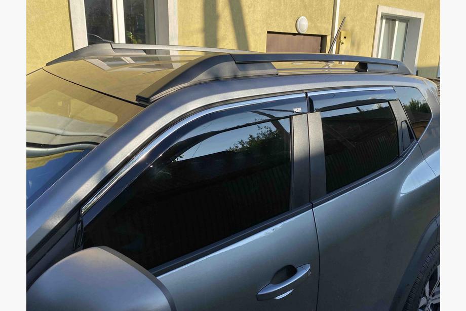 Dacia Duster 2024- Windabweiser mit Chromleiste (4 Stk, Niken) Image