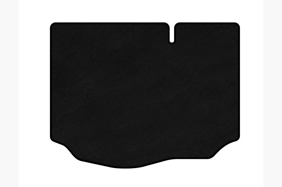 Ford Fiesta 2017- Kofferraummatte Textil Premium v1 (Schwarz) Image