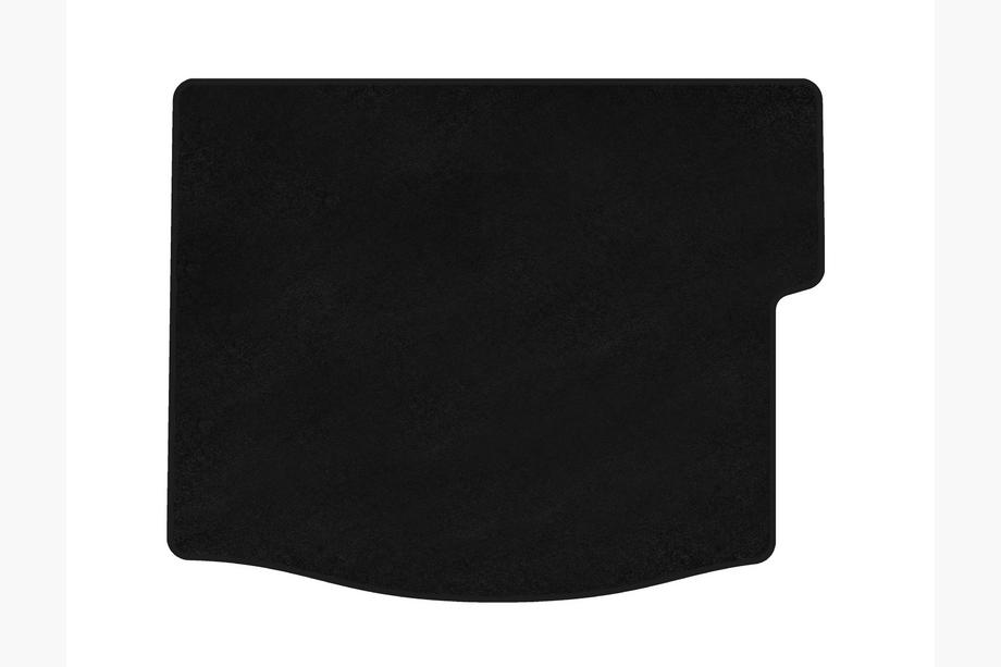 Ford Focus III 2011-2017 Textile Kofferraummatte Classic (mit Subwoofer, HB, Schwarz) Image