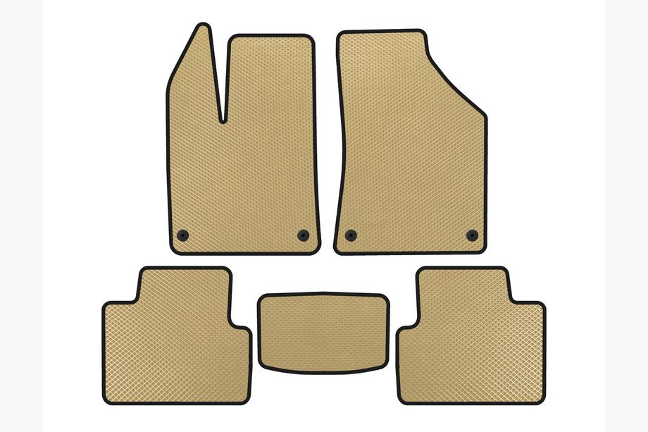 Chrysler 200 I 2010-2014 EVA Fußmatten (Beige) Image