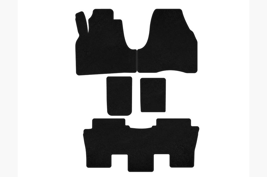 Citroen C-8 2002-2014 Textil Fußmatten Premium (Schwarz) Image