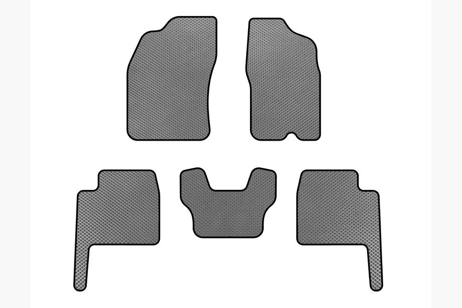 Dodge Durango 2004-2009 EVA Fußmatten (Grau) Image