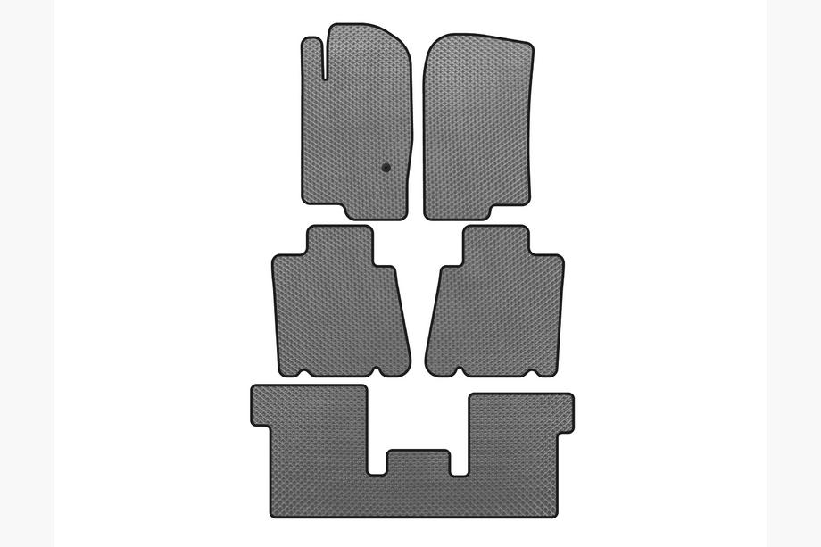 Ford Explorer 2001-2005 EVA Fußmatten (3 Reihen, Grau) Image