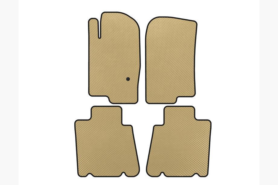 Ford Explorer 2001-2005 EVA Fußmatten (2 Reihen, Beige) Image