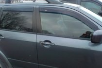 Mitsubishi Outlander 2001-2006 Windabweiser (4 Stk, HIC) Foto 4