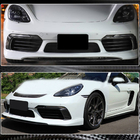 Porsche Boxster/Cayman 982 (718) 2016- Abdeckungen für Nebelscheinwerfer (2016-2019, Carbon) Foto 4