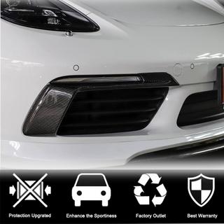 Abdeckungen für Nebelscheinwerfer (2016-2019, Carbon) Porsche Boxster/Cayman 982 (718) 2016- Foto 3