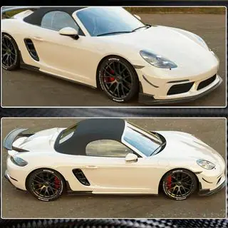 Frontlippe V1 für Frontstoßstange (2016-2019, Carbon) Foto 3