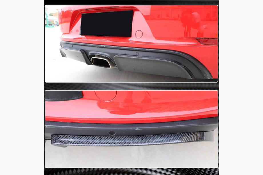 Porsche Boxster/Cayman 982 (718) 2016- Heckdiffusor V2 (2016-2019, Carbon) Foto 4