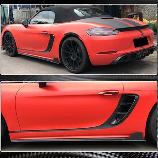 Seitenschweller V1 (2016-2019, Carbon) Porsche Boxster/Cayman 982 (718) 2016- Foto 4