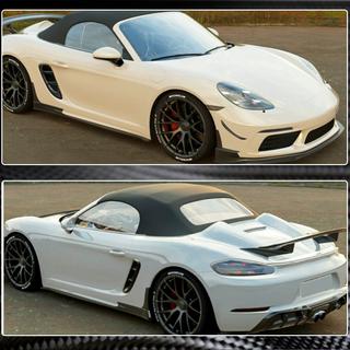 Seitenschweller V2 (2016-2019, Carbon) Porsche Boxster/Cayman 982 (718) 2016- Foto 3